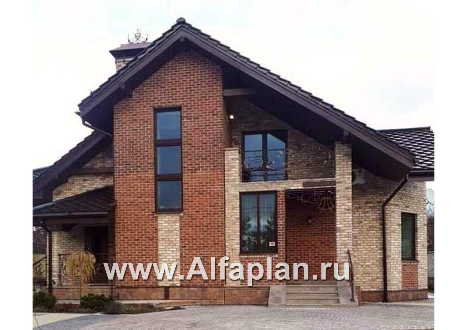 Проекты домов Альфаплан - «Зальцбург» - дом с рациональной планировкой - дополнительное изображение №3
