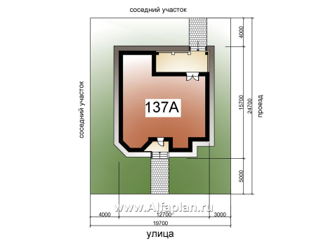 Проекты домов Альфаплан - «Феникс» - Двухэтажный коттедж с компактным планом - превью дополнительного изображения №8